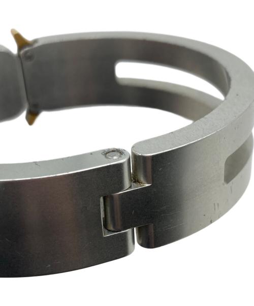 1017 ALYX 9SM（テンセブンティーン アリクス ナインエスエム）1017 ALYX 9SM (テンセブンティーン アリクス ナインエスエム) バックル ブレスレット バングル シルバー サイズ:下記参照の古着・服飾アイテム