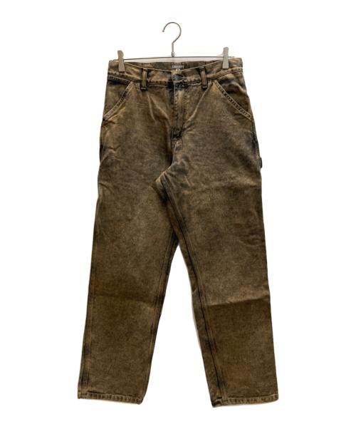CarHartt（カーハート）CarHartt (カーハート) SINGLE KNEE PANT ブラウン サイズ:SIZE W28×L32の古着・服飾アイテム