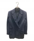 GUCCIグッチ）の古着「比翼 チェンジポケット ジャケット」｜ブラック