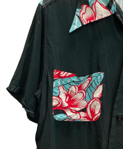 Sun Surf（サンサーフ）Sun Surf (サンサーフ) アロハシャツ ブラック サイズ:SIZE Sの古着・服飾アイテム