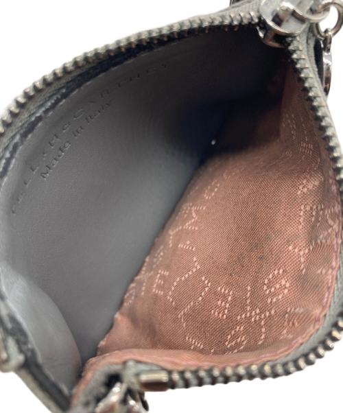 STELLA McCARTNEY（ステラマッカートニー）STELLA McCARTNEY (ステラマッカートニー) Falabella ジップカードホルダー グレー サイズ:下記参照の古着・服飾アイテム