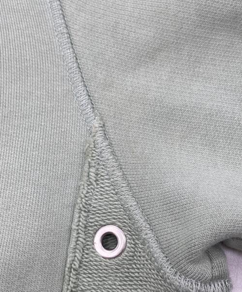 DIESEL（ディーゼル）DIESEL (ディーゼル) ダメージ加工スウェット グリーン サイズ:SIZE Sの古着・服飾アイテム