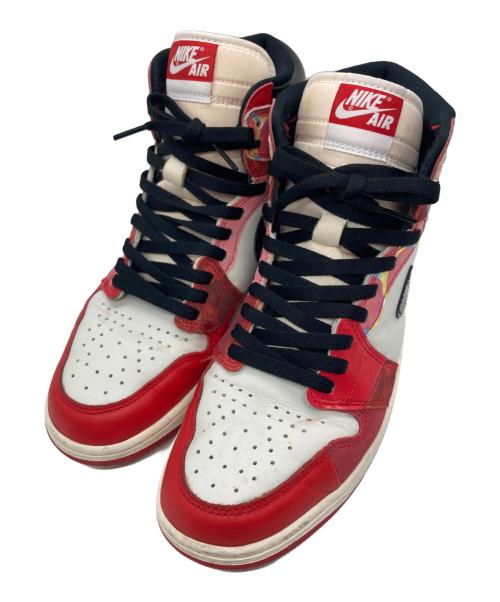 NIKE（ナイキ）NIKE (ナイキ) Spider-Man (スパイダーマン) エアジョーダン1 レトロ ハイ OG SP / Air Jordan 1 Retro High OG SP レッド サイズ:SIZE 28cmの古着・服飾アイテム