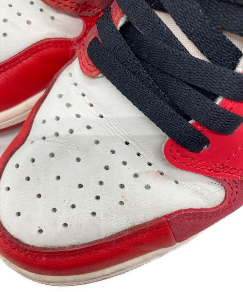 NIKE（ナイキ）NIKE (ナイキ) Spider-Man (スパイダーマン) エアジョーダン1 レトロ ハイ OG SP / Air Jordan 1 Retro High OG SP レッド サイズ:SIZE 28cmの古着・服飾アイテム