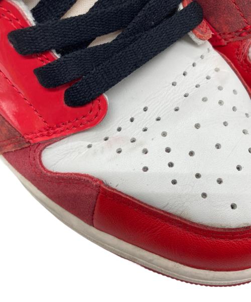 NIKE（ナイキ）NIKE (ナイキ) Spider-Man (スパイダーマン) エアジョーダン1 レトロ ハイ OG SP / Air Jordan 1 Retro High OG SP レッド サイズ:SIZE 28cmの古着・服飾アイテム