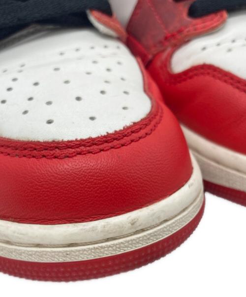 NIKE（ナイキ）NIKE (ナイキ) Spider-Man (スパイダーマン) エアジョーダン1 レトロ ハイ OG SP / Air Jordan 1 Retro High OG SP レッド サイズ:SIZE 28cmの古着・服飾アイテム