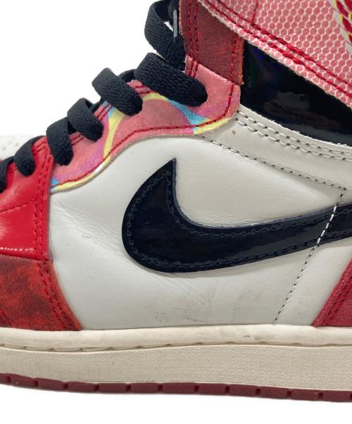 NIKE（ナイキ）NIKE (ナイキ) Spider-Man (スパイダーマン) エアジョーダン1 レトロ ハイ OG SP / Air Jordan 1 Retro High OG SP レッド サイズ:SIZE 28cmの古着・服飾アイテム
