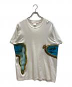 SUPREMEシュプリーム）の古着「The Persistence of Memory Tee」｜ホワイト