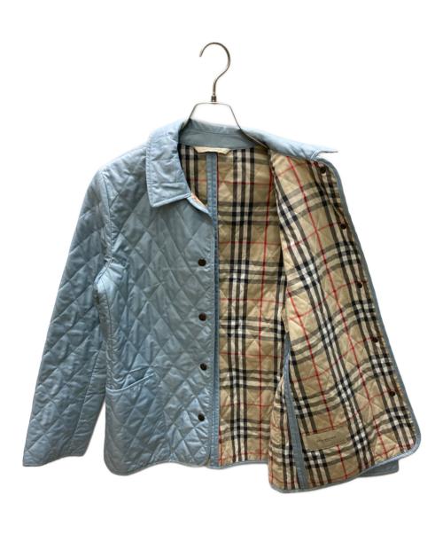 BURBERRY LONDON（バーバリーロンドン）BURBERRY LONDON (バーバリーロンドン) キルティングジャケット ブルー サイズ:SIZE Sの古着・服飾アイテム