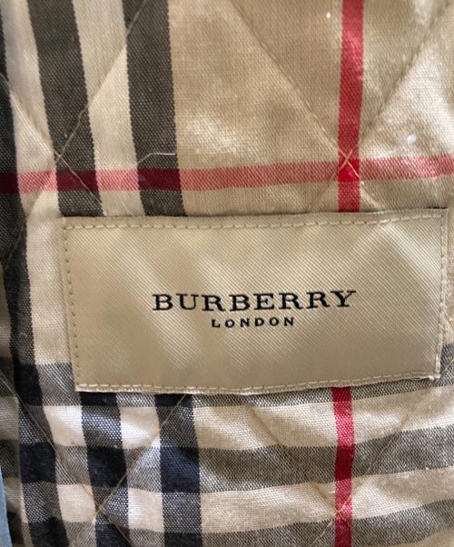 BURBERRY LONDON（バーバリーロンドン）BURBERRY LONDON (バーバリーロンドン) キルティングジャケット ブルー サイズ:SIZE Sの古着・服飾アイテム
