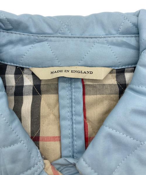 BURBERRY LONDON（バーバリーロンドン）BURBERRY LONDON (バーバリーロンドン) キルティングジャケット ブルー サイズ:SIZE Sの古着・服飾アイテム
