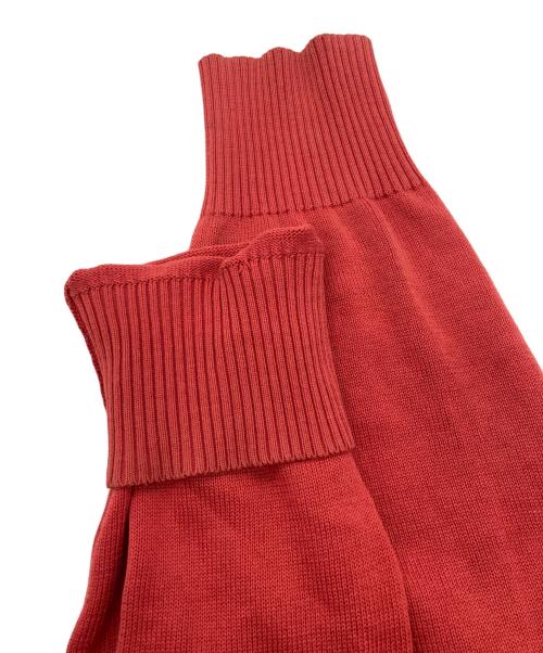 DIESEL（ディーゼル）DIESEL (ディーゼル) ペイントドライバーズニット レッド サイズ:SIZE Sの古着・服飾アイテム