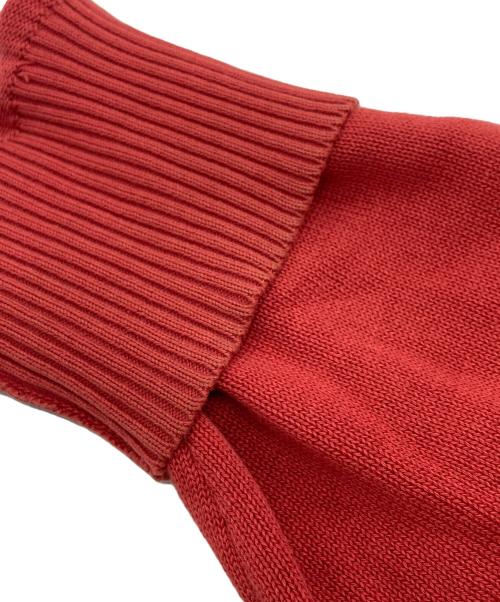 DIESEL（ディーゼル）DIESEL (ディーゼル) ペイントドライバーズニット レッド サイズ:SIZE Sの古着・服飾アイテム