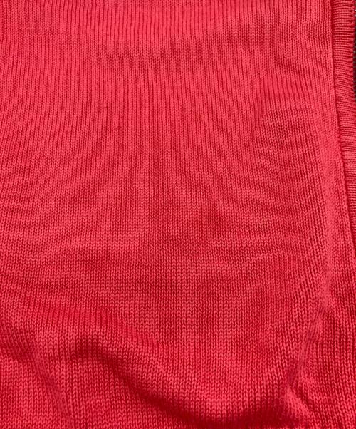 DIESEL（ディーゼル）DIESEL (ディーゼル) ペイントドライバーズニット レッド サイズ:SIZE Sの古着・服飾アイテム