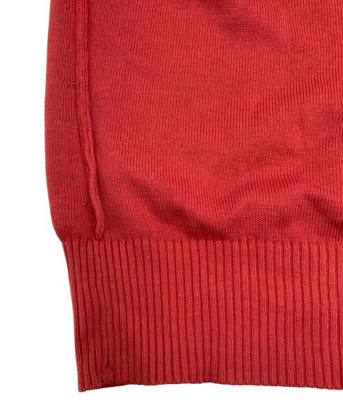 DIESEL（ディーゼル）DIESEL (ディーゼル) ペイントドライバーズニット レッド サイズ:SIZE Sの古着・服飾アイテム