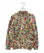 SUPREMEシュプリーム）の古着「Waffle knit cardigan」｜マルチカラー