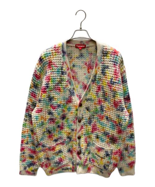 SUPREME（シュプリーム）Supreme (シュプリーム) Waffle knit cardigan マルチカラー サイズ:SIZE Lの古着・服飾アイテム