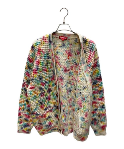 SUPREME（シュプリーム）Supreme (シュプリーム) Waffle knit cardigan マルチカラー サイズ:SIZE Lの古着・服飾アイテム