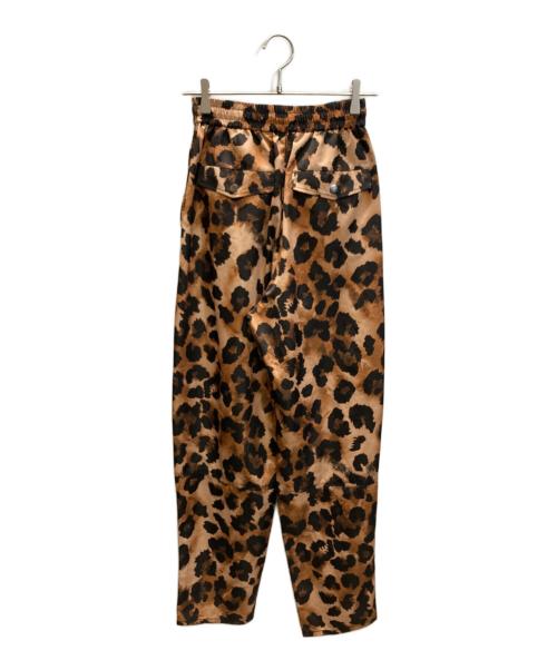MAISON SPECIAL（メゾンスペシャル）MAISON SPECIAL (メゾンスペシャル) 2WAYレオパードタフタスノーパンツ ブラウン×ブラック サイズ:SIZE 36の古着・服飾アイテム
