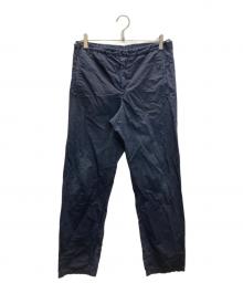 MONCLER（モンクレール）の古着「ウエストドローコード コットンパンツ」｜ネイビー