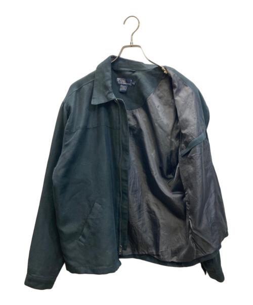 POLO RALPH LAUREN（ポロ・ラルフローレン）POLO RALPH LAUREN (ポロ・ラルフローレン) ジップアップジャケット ネイビー サイズ:SIZE XLの古着・服飾アイテム