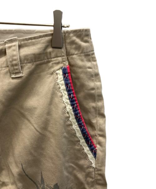 POLO RALPH LAUREN（ポロ・ラルフローレン）POLO RALPH LAUREN (ポロ・ラルフローレン) サファリプリントチノパンツ ベージュ サイズ:SIZE 32の古着・服飾アイテム