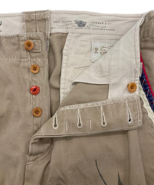 POLO RALPH LAUREN（ポロ・ラルフローレン）POLO RALPH LAUREN (ポロ・ラルフローレン) サファリプリントチノパンツ ベージュ サイズ:SIZE 32の古着・服飾アイテム