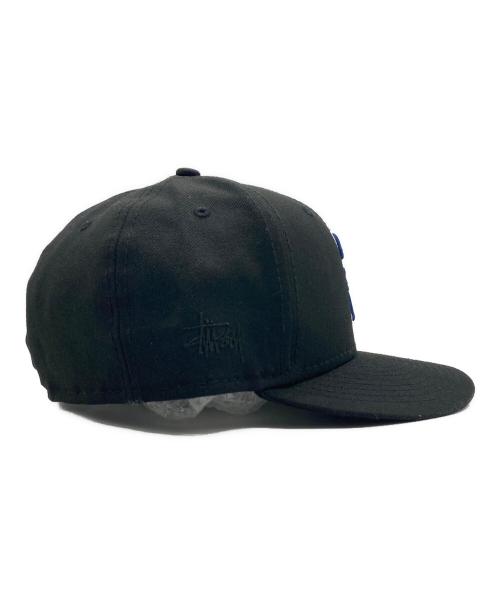 stussy（ステューシー）stussy (ステューシー) New Era (ニューエラ) Vintage S Cap ブラック サイズ:57.7ｃｍの古着・服飾アイテム
