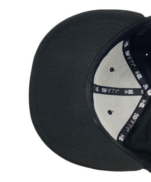 stussy（ステューシー）stussy (ステューシー) New Era (ニューエラ) Vintage S Cap ブラック サイズ:57.7ｃｍの古着・服飾アイテム