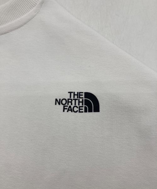 THE NORTH FACE（ザ ノース フェイス）THE NORTH FACE (ザ ノース フェイス) グラフィッククルースウェット ホワイト サイズ:SIZE Sの古着・服飾アイテム