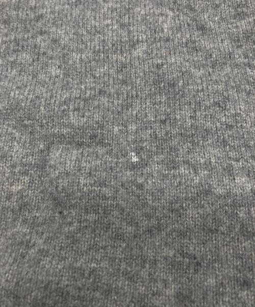 stussy（ステューシー）stussy (ステューシー) ロゴ刺繍 ウールニット グレー サイズ:SIZE Lの古着・服飾アイテム