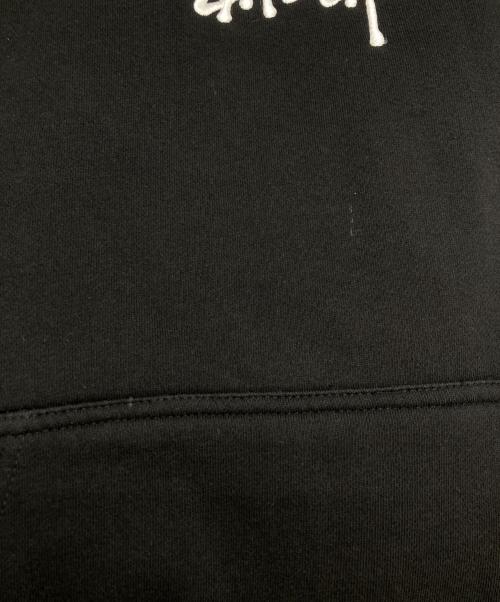 stussy（ステューシー）stussy (ステューシー) プルオーバーパーカー ブラック サイズ:SIZE Mの古着・服飾アイテム