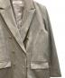 中古・古着 NATURAL BEAUTY BASIC (ナチュラルビューティーベーシック) ダブルブレストボクシージャケット グレー サイズ:SIZE S：6000円