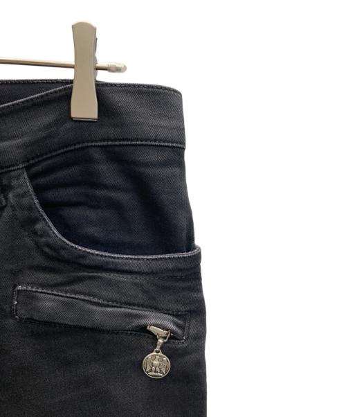 BALMAIN（バルマン）BALMAIN (バルマン) BIKER JEAN ブラック サイズ:SIZE 30の古着・服飾アイテム