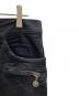 中古・古着 BALMAIN (バルマン) BIKER JEAN ブラック サイズ:SIZE 30：12000円