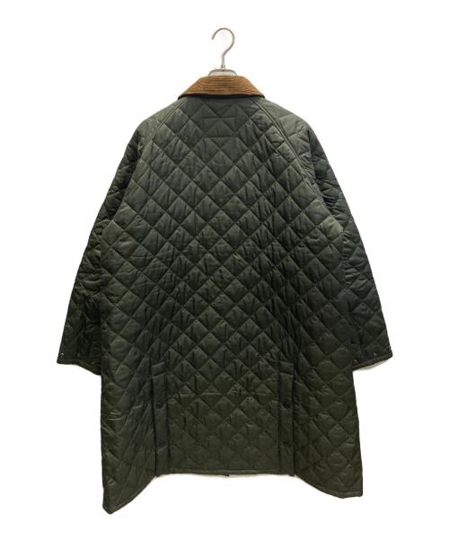 Barbour（バブアー）Barbour (バブアー) EXMOOR / エクスモア キルティング ミドル レングス コート オリーブ サイズ:40の古着・服飾アイテム