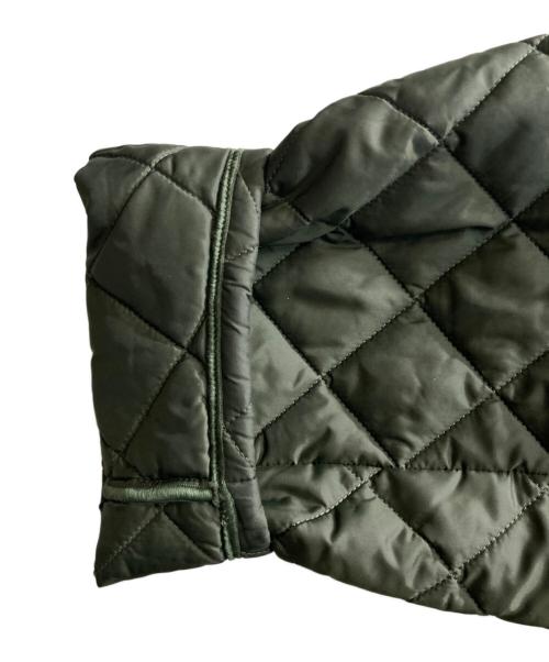 Barbour（バブアー）Barbour (バブアー) EXMOOR / エクスモア キルティング ミドル レングス コート オリーブ サイズ:40の古着・服飾アイテム