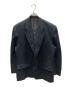 COMME des GARCONS HOMME PLUS（コムデギャルソンオムプリュス）の古着「ウールストライプテーラードジャケット」｜グレー
