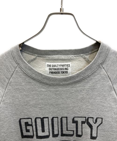 WACKO MARIA（ワコマリア）WACKO MARIA (ワコマリア) クルーネックスウェット グレー サイズ:SIZE Sの古着・服飾アイテム