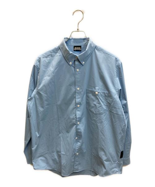 Columbia（コロンビア）Columbia (コロンビア) ヒューストンパークスピアシャツ ブルー サイズ:SIZE Lの古着・服飾アイテム