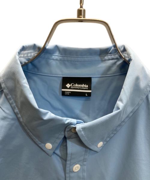 Columbia（コロンビア）Columbia (コロンビア) ヒューストンパークスピアシャツ ブルー サイズ:SIZE Lの古着・服飾アイテム