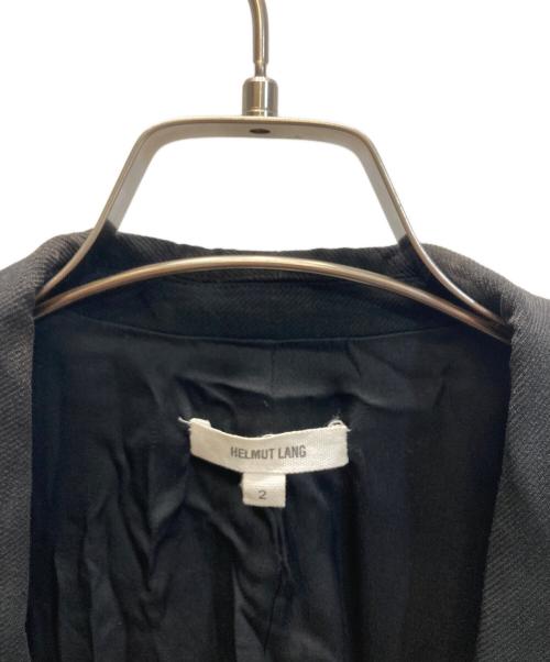 HELMUT LANG（ヘルムートラング）HELMUT LANG (ヘルムートラング) テーラードジャケット ブラック サイズ:SIZE 2の古着・服飾アイテム