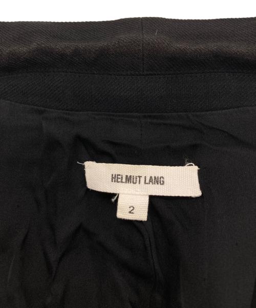 HELMUT LANG（ヘルムートラング）HELMUT LANG (ヘルムートラング) テーラードジャケット ブラック サイズ:SIZE 2の古着・服飾アイテム