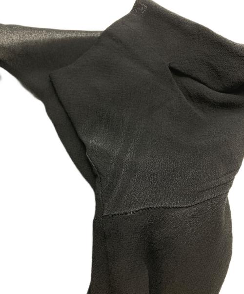 MaxMara（マックスマーラ）MaxMara (マックスマーラ) シアーカシュクールワンピース ブラック サイズ:以下参照の古着・服飾アイテム