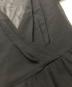 中古・古着 MaxMara (マックスマーラ) シアーカシュクールワンピース ブラック サイズ:以下参照：5000円