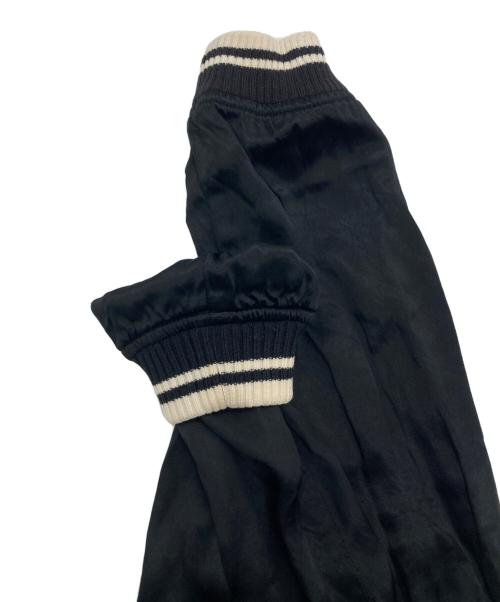 Hysteric Glamour（ヒステリックグラマー）Hysteric Glamour (ヒステリックグラマー) RAMONES (ラモーンズ) サテン刺繍ジャケット ブラック サイズ:下記参照の古着・服飾アイテム