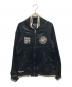 Hysteric Glamour（ヒステリックグラマー）の古着「サテン刺繍ジャケット」｜ブラック