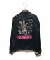 Hysteric Glamour (ヒステリックグラマー) RAMONES (ラモーンズ) サテン刺繍ジャケット ブラック サイズ:下記参照：10000円