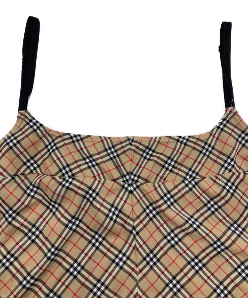 BURBERRY BLUE LABEL（バーバリー ブルー レーベル）BURBERRY BLUE LABEL (バーバリー ブルー レーベル) ノヴァチェックキャミソール ベージュ サイズ:Mの古着・服飾アイテム
