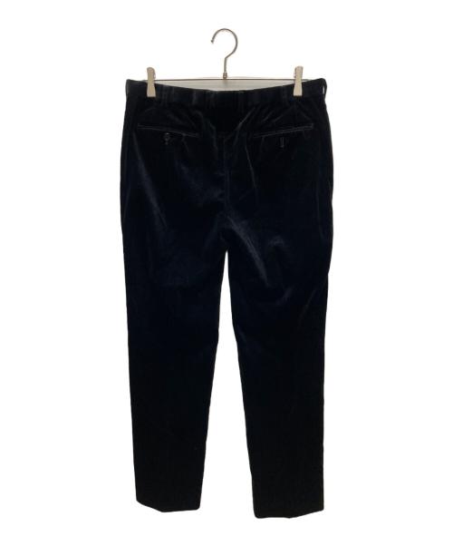 BURBERRY BLACK LABEL（バーバリーブラックレーベル）BURBERRY BLACK LABEL (バーバリーブラックレーベル) ベロア セットアップ ブラック サイズ:JKT:M/PANTS:82の古着・服飾アイテム
